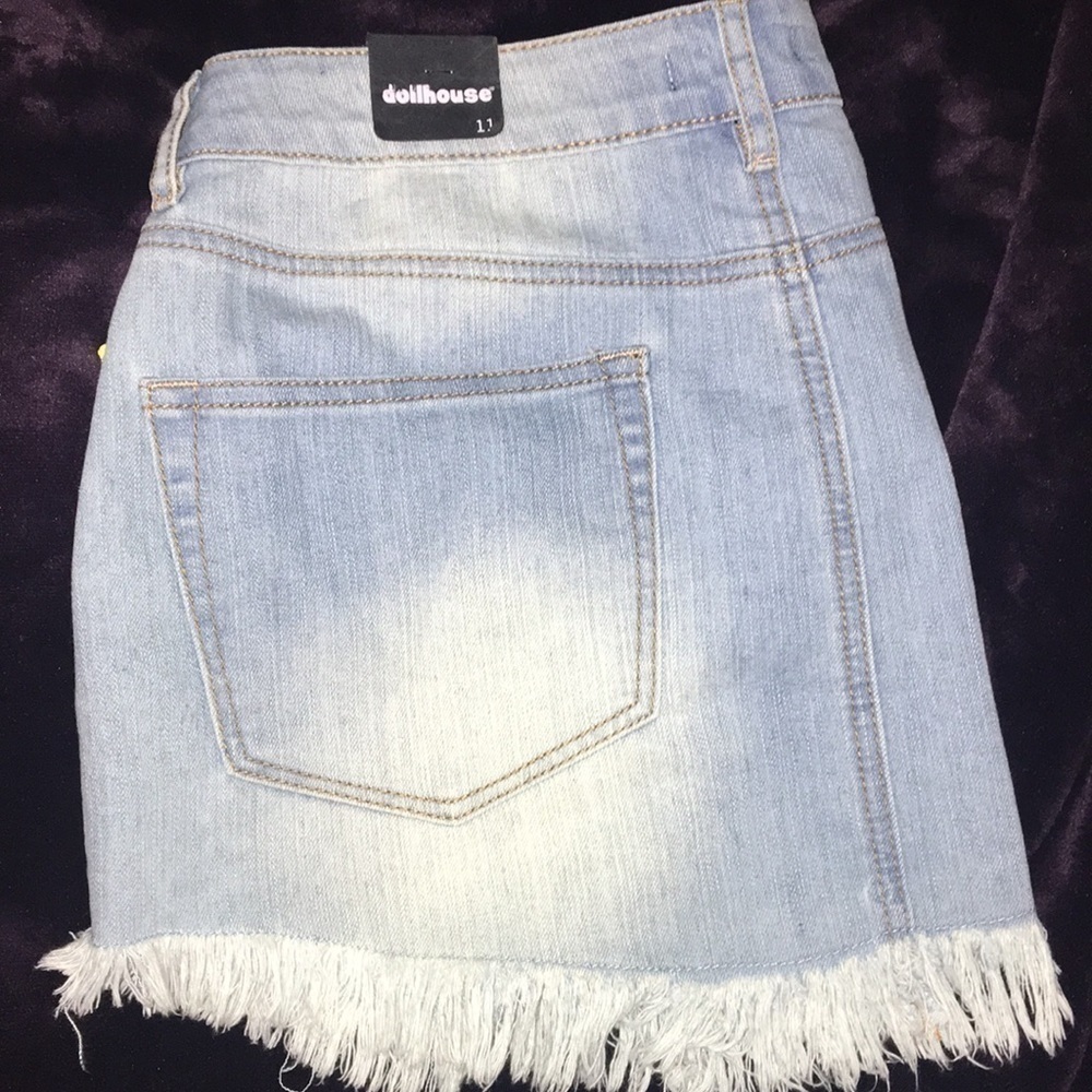 New with tags doll‎ house Jean skirt
